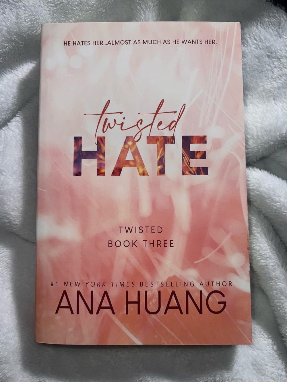 Twisted Hate by Ana Huang - Twisted Book Three (Pink Cover)